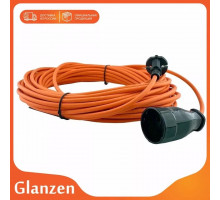 Удлинитель силовой шнур GLANZEN штепс