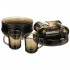 Столовый сервиз Glass Ink Basilico, 6 персон, 19 предм