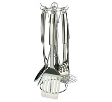 Набор навесок Satoshi Kitchenware Alfa 882256, нержавеющая сталь (7 шт.) серебристый 21 см 5 см