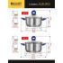 Regent inox / Набор из 2-х кастрюль Linea Azzuro 2,4 и 4,5л.