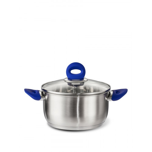 Regent inox / Набор из 2-х кастрюль Linea Azzuro 2,4 и 4,5л.