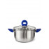 Regent inox / Набор из 2-х кастрюль Linea Azzuro 2,4 и 4,5л.