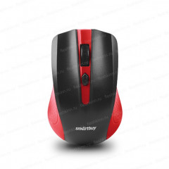 Мышь беспроводная SmartBuy ONE SBM-352AG-RK, красный/чёрный (USB)
