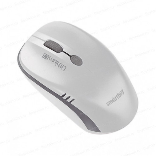 Мышь беспроводная SmartBuy ONE SBM-344AG-WG с встроенным АКБ (USB)
