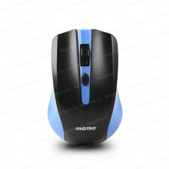 Мышь беспроводная SmartBuy ONE SBM-352AG-BK, синий/чёрный (USB)