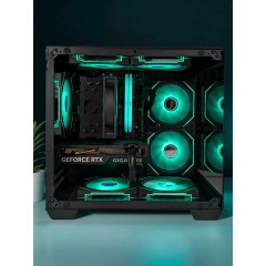 Игровой ПК (Intel Core i5-3470 / NVIDIA GeForce GTX 1050 Ti / 16 ГБ ОЗУ /1 ТБ SSD M2) (Игровой компьютер / системный блок)