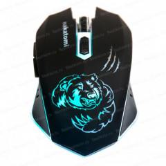 Мышь беспроводная Nakatomi MROG-15UR игровая (USB)