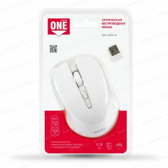 Мышь беспроводная SmartBuy ONE SBM-340AG-W, белый (USB)