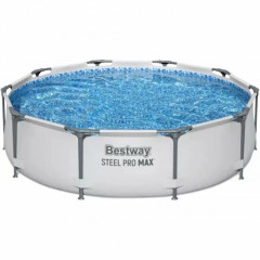 Бассейн каркасный Bestway Steel Pro Max 305х76см, 4678л, фильтр-насос 1249л/ч, 56408 BW