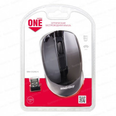 Мышь беспроводная SmartBuy ONE SBM-332AG-K (USB)