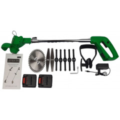 Триммер Zitrek GreenCut 20 (20В Li-ion аккумулятор 2шт) зеленый