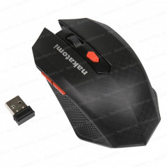 Мышь беспроводная Nakatomi MRON-08UBT, чёрный (BT, USB)