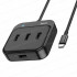 USB Хаб Hoco HB31 Type-C, 1xUSB3.0+3xUSB2.0, чёрный