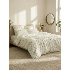 КПБ 2.0 поплин "Cozy Home" (70х70) рис. 43398-1 Клевер/Clover