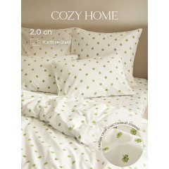 КПБ 2.0 поплин "Cozy Home" (70х70) рис. 43398-1 Клевер/Clover