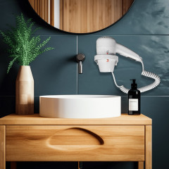 Настенный фен Meyvel MF3-1300 White
