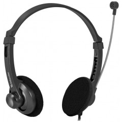 Гарнитура Defender Aura 104 черный (кабель 1.8м)