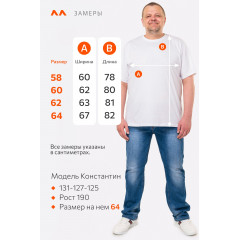 Футболка больших размеров Happyfox