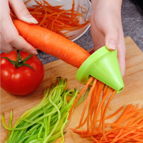 Кухонный инструмент, многофункциональная спиральная измельчитель овощей, фруктов, измельчитель, ручная вращающаяся терка для картофеля