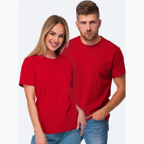 Футболка Happyfox Унисекс Цвет красный