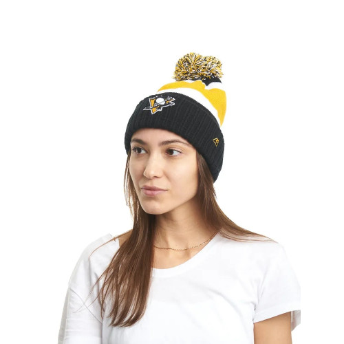 Шапка Atributika & Club Nhl Pittsburgh Penguins Цвет: желтый